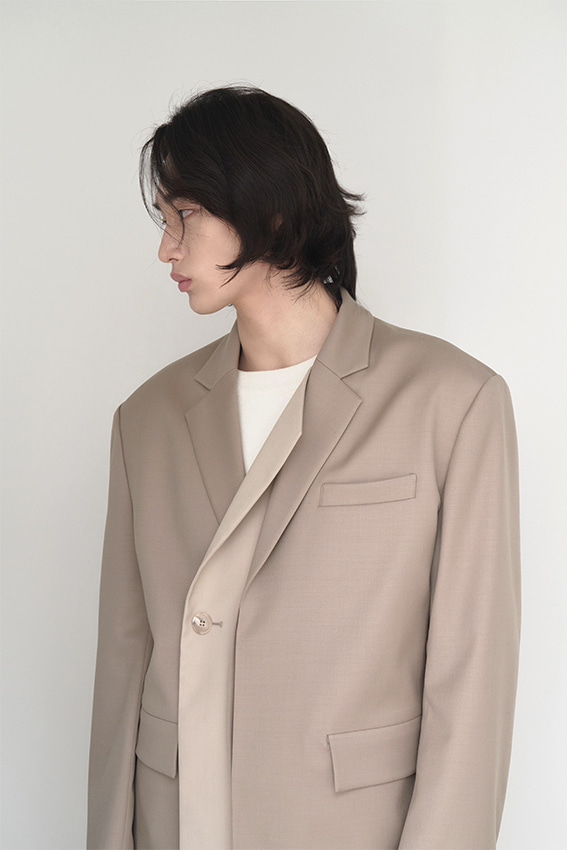 GOYIR 21SS COLLECTION two way layered jacket