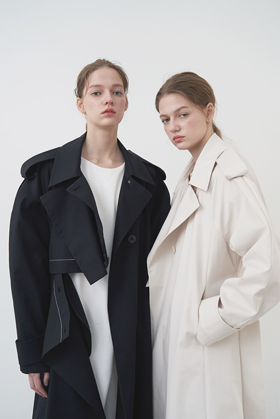 GOYIR 21SS COLLECTION aile trench coat